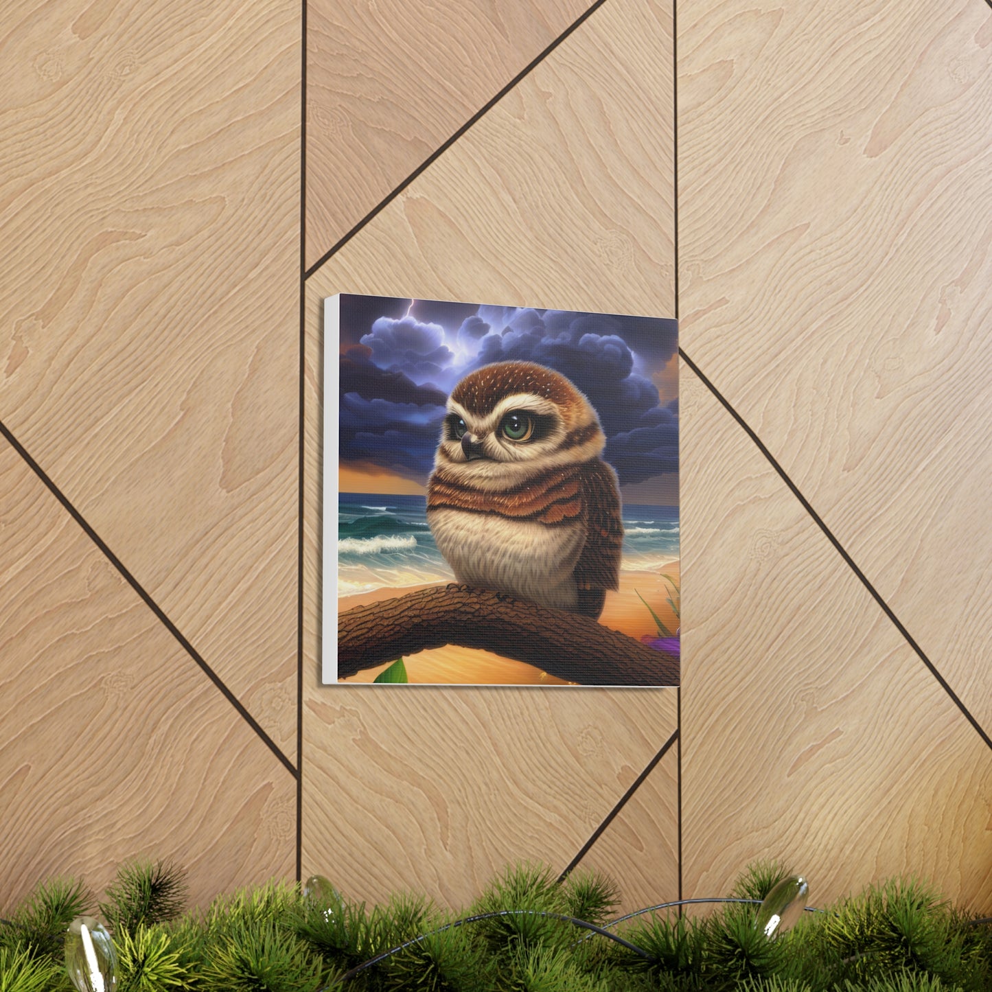 Florida Owl  - Canvas Wall Art