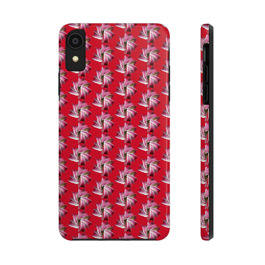 Morning Lily Red Tough Phone Case