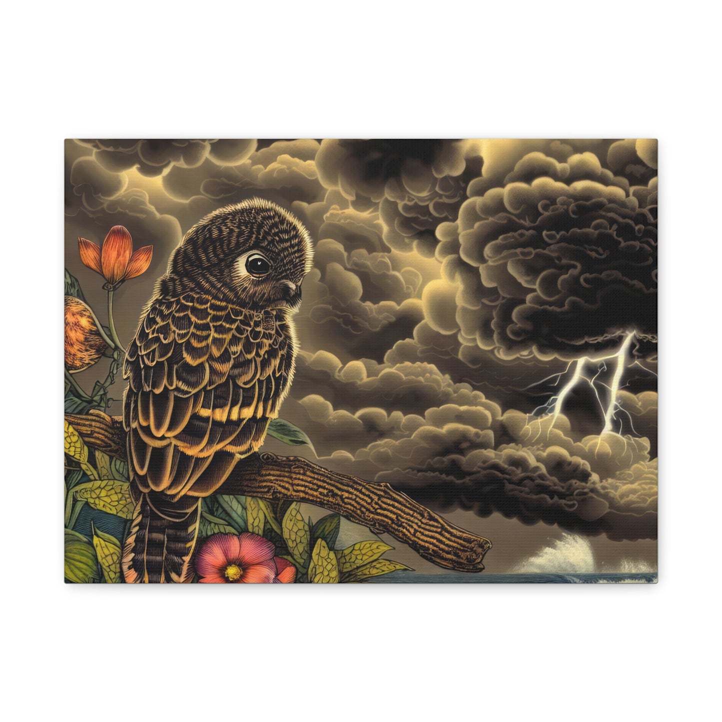 Alabama Owl - Canvas Wall Art