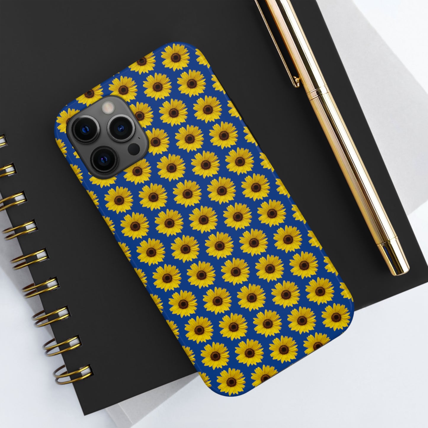 Sunflower Blue Tough Phone Case