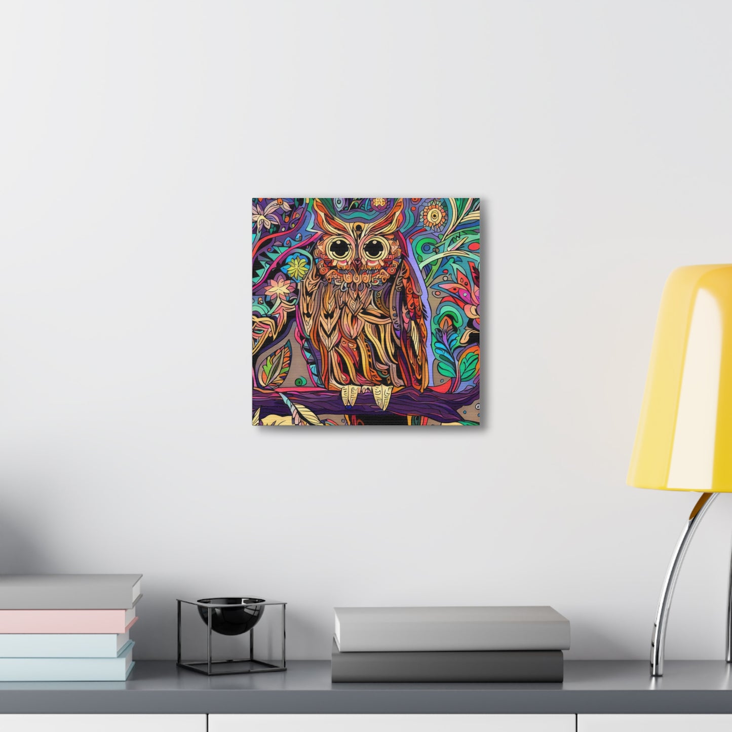 Nevada Owl  - Canvas Wall Art