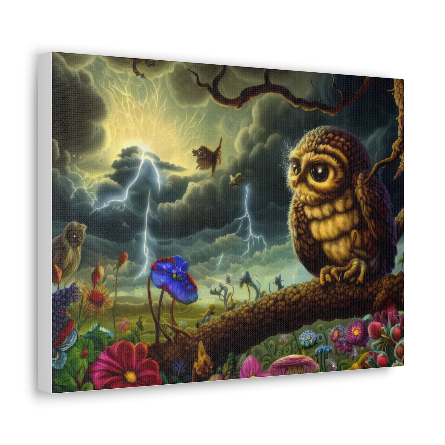 Vermont Owl - Canvas Wall Art