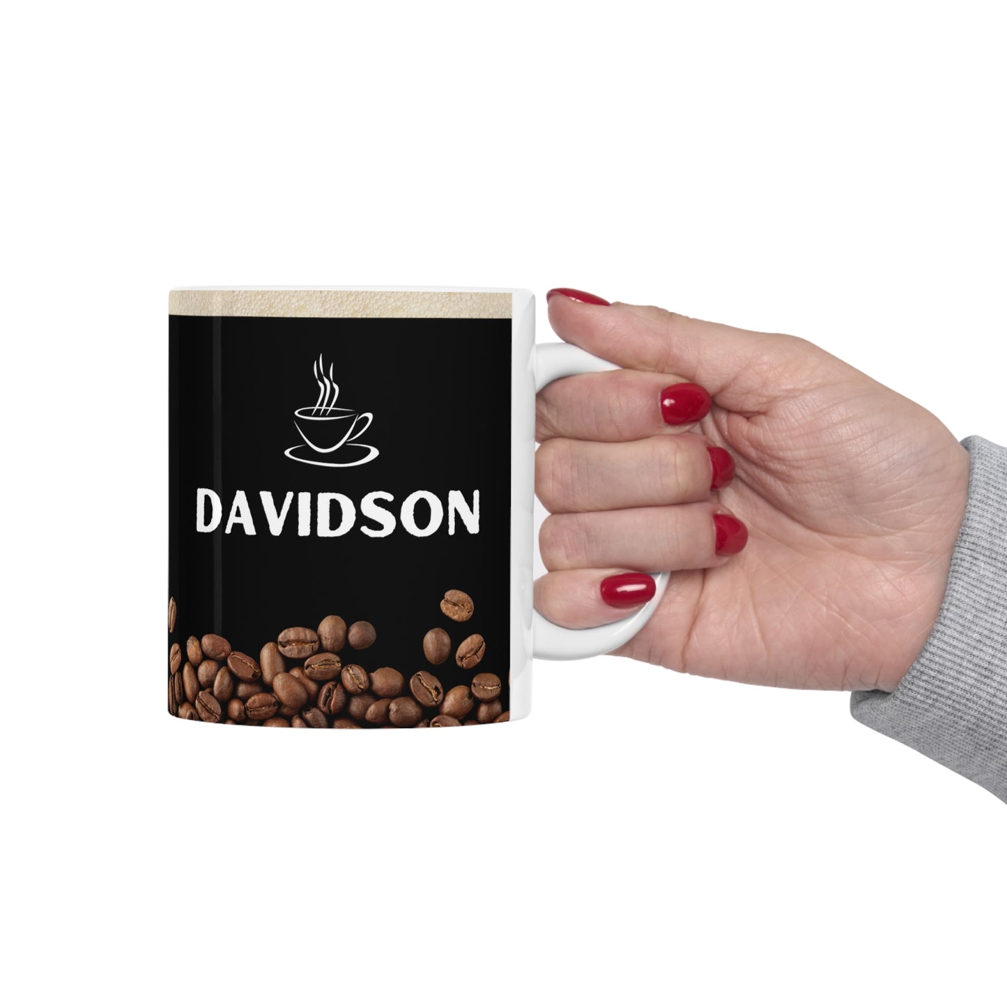 Davidson Name Coffee Mug 11oz B