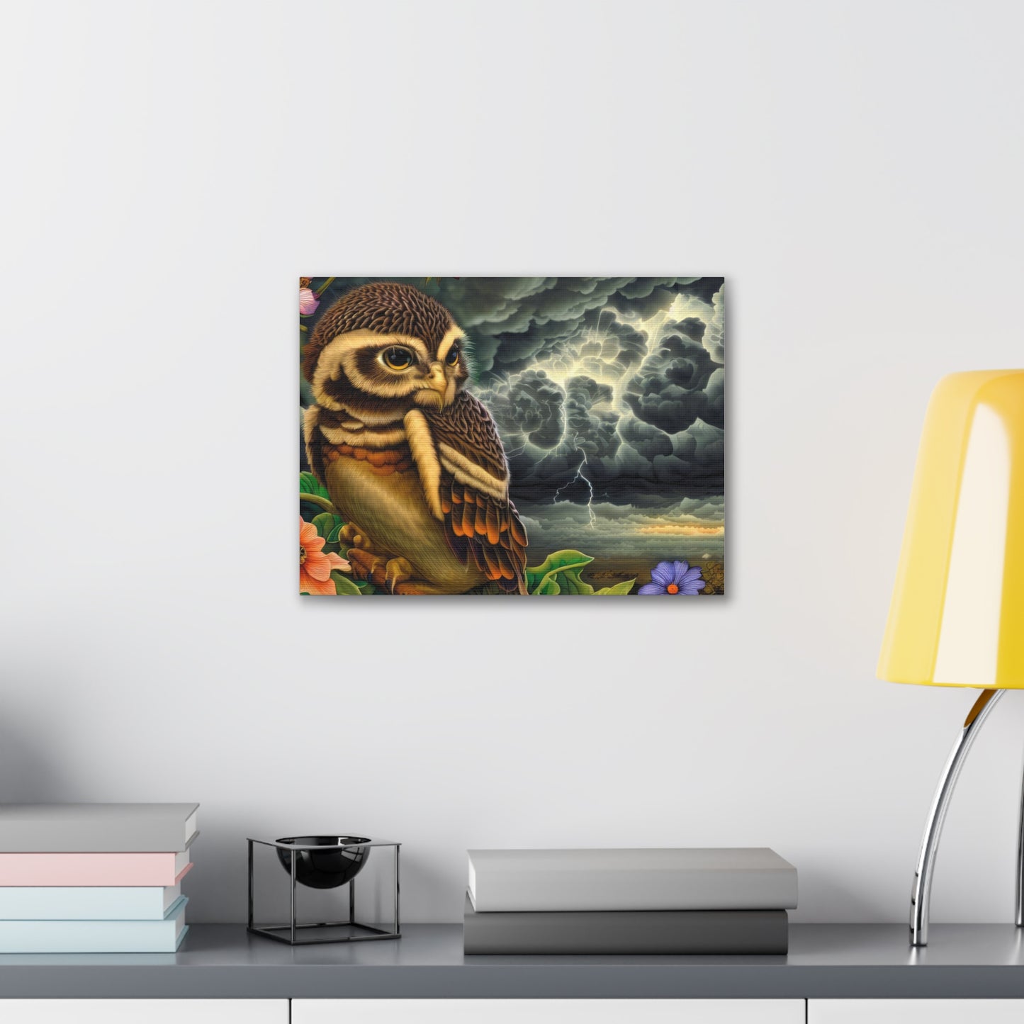 Aeolus Owl - Canvas Wall Art