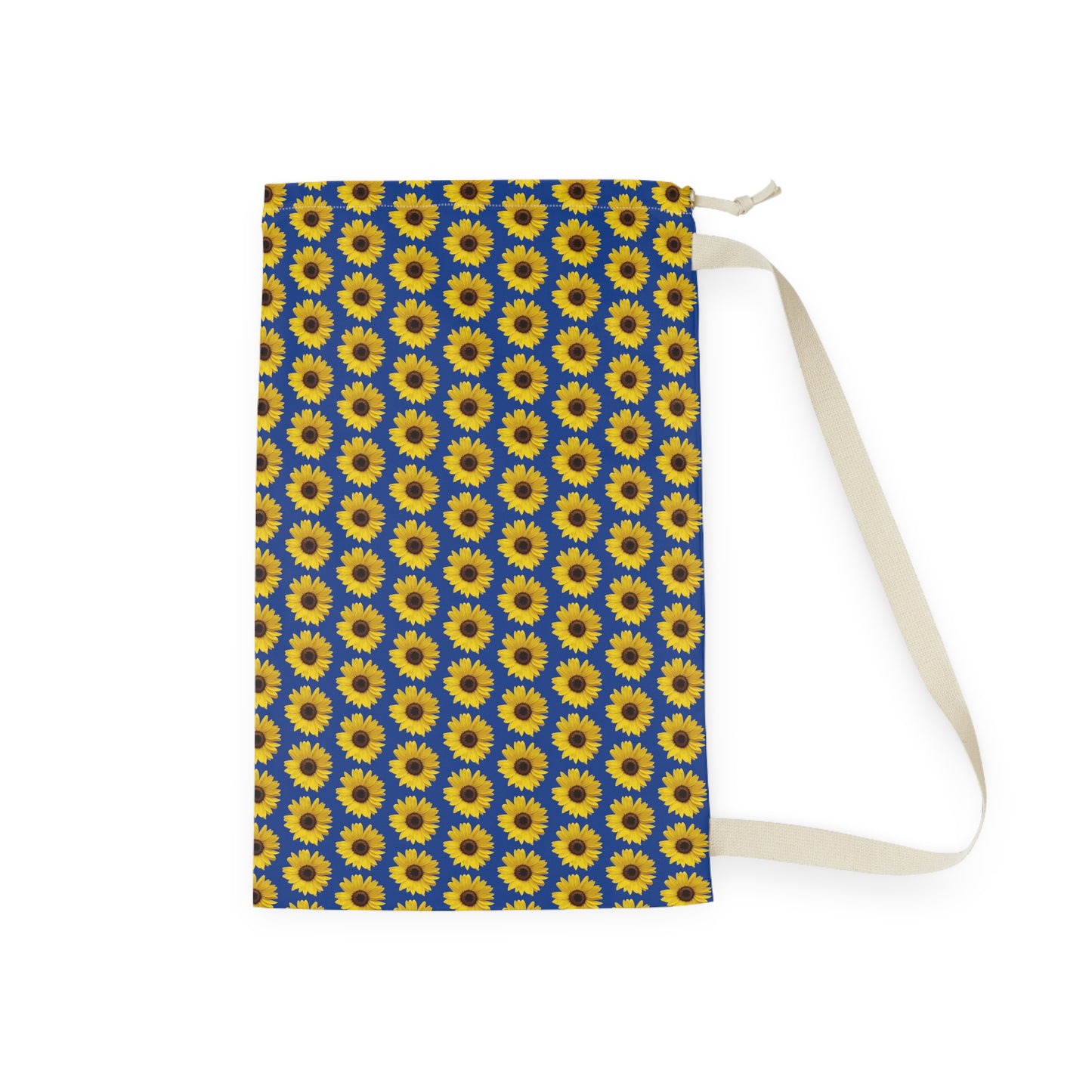 Sunflower Blue Laundry Bag