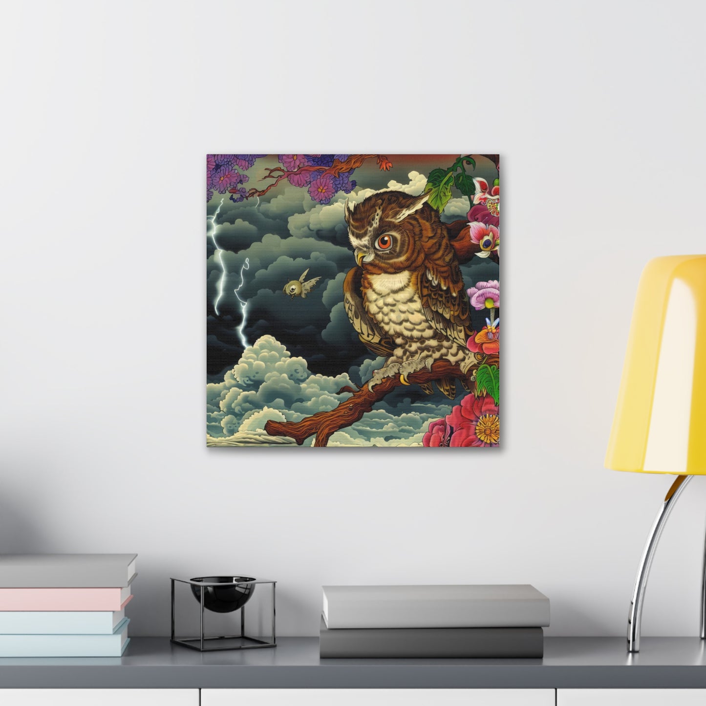 South Carolina Owl - Canvas Wall Art