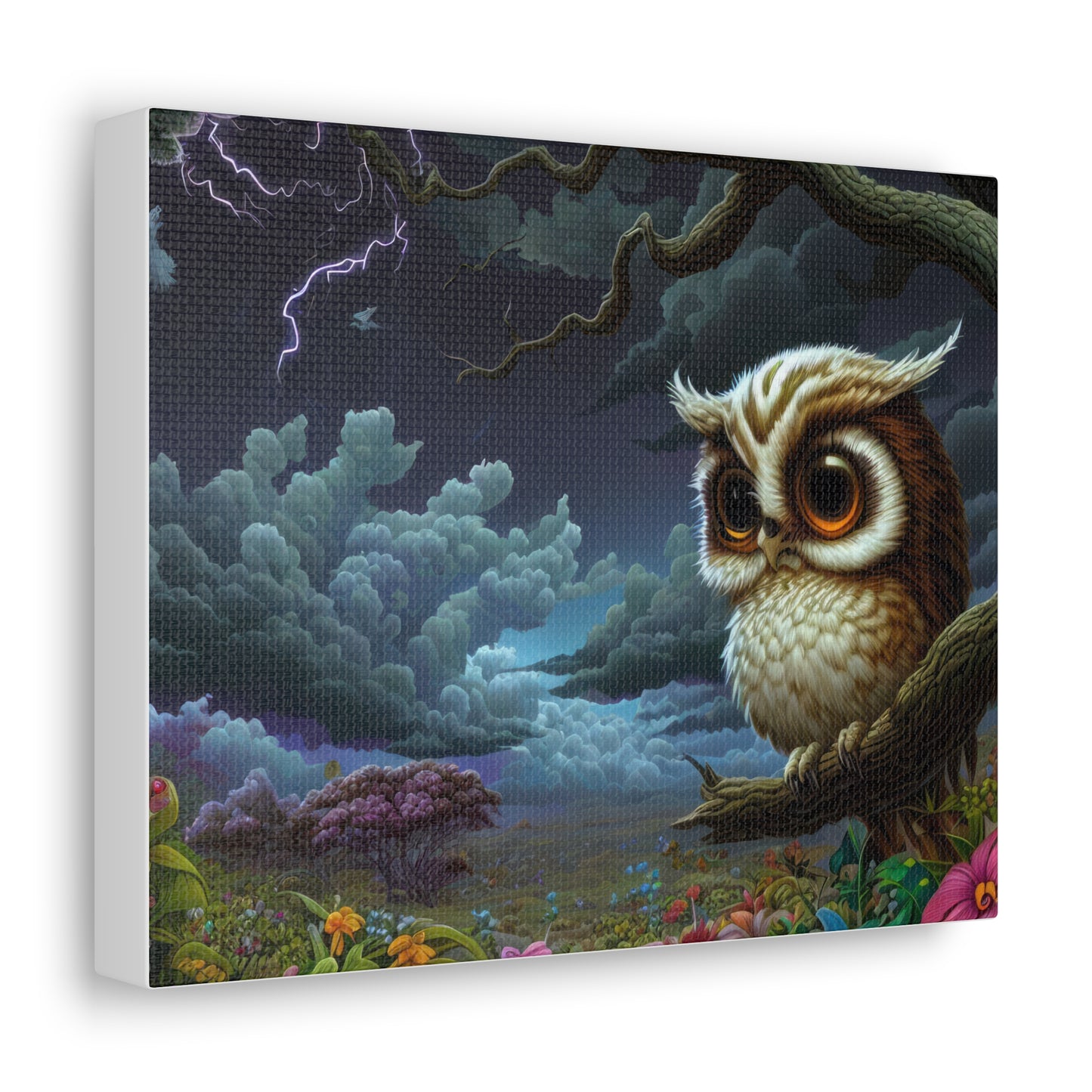 Iowa Owl  - Canvas Wall Art