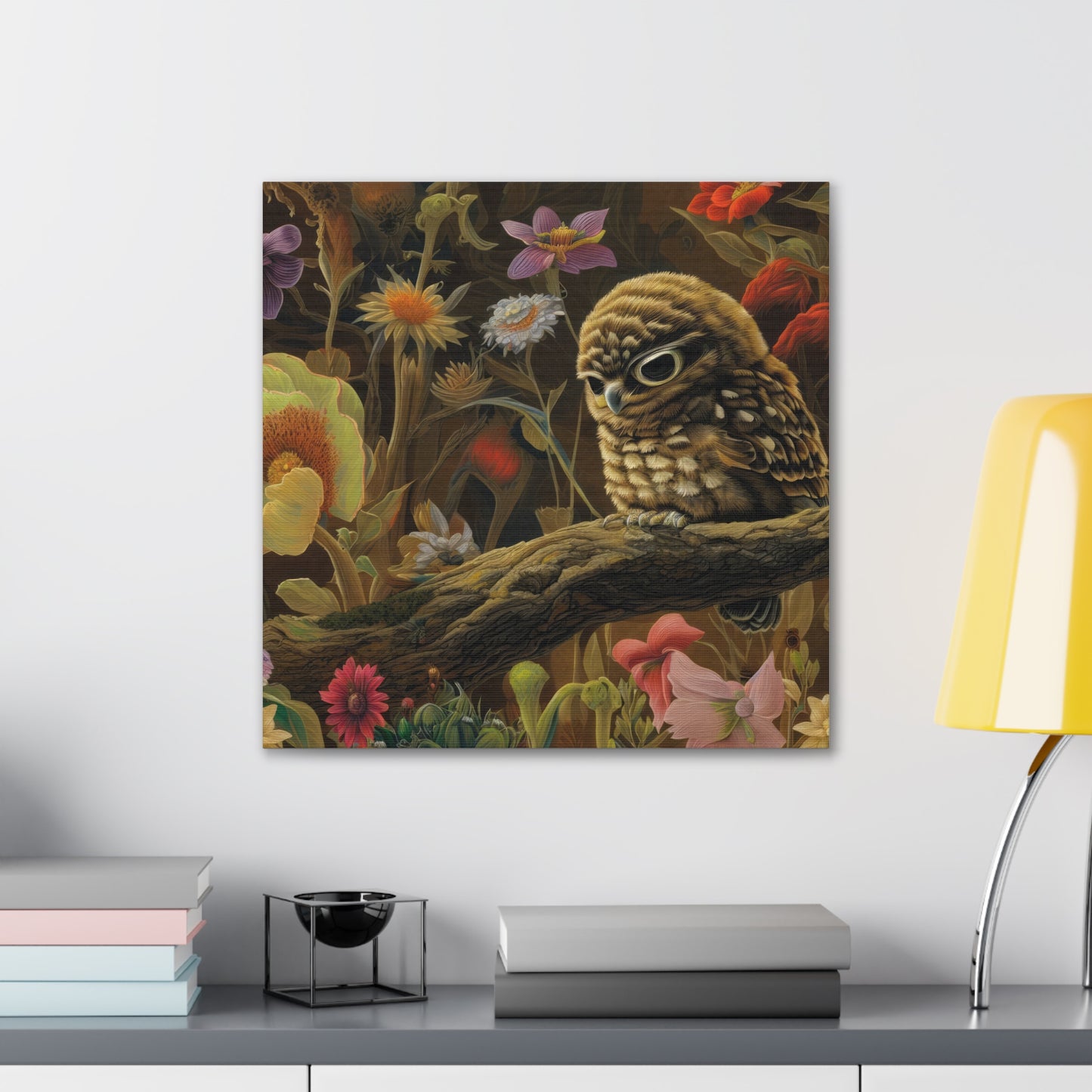 Maine Owl - Canvas Wall Art