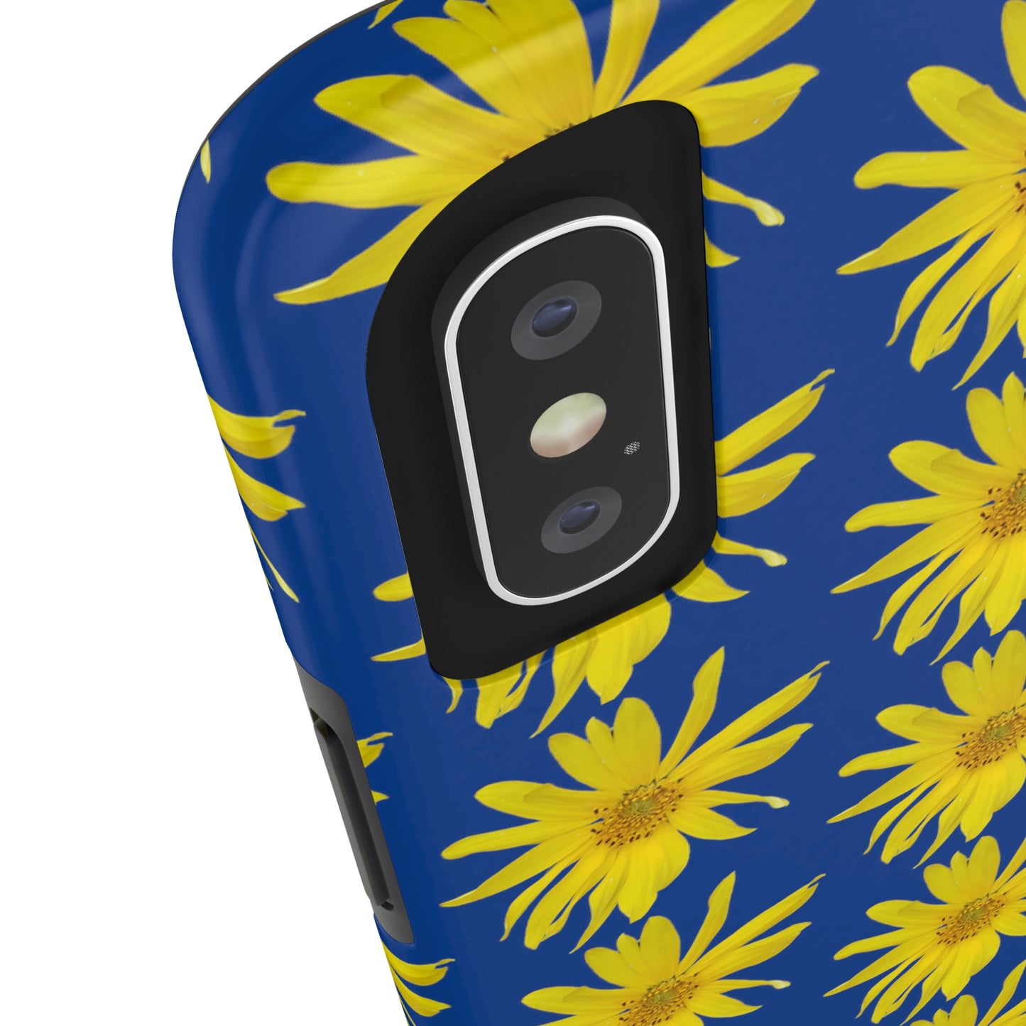 Wild Sunflower Blue Tough Phone Case