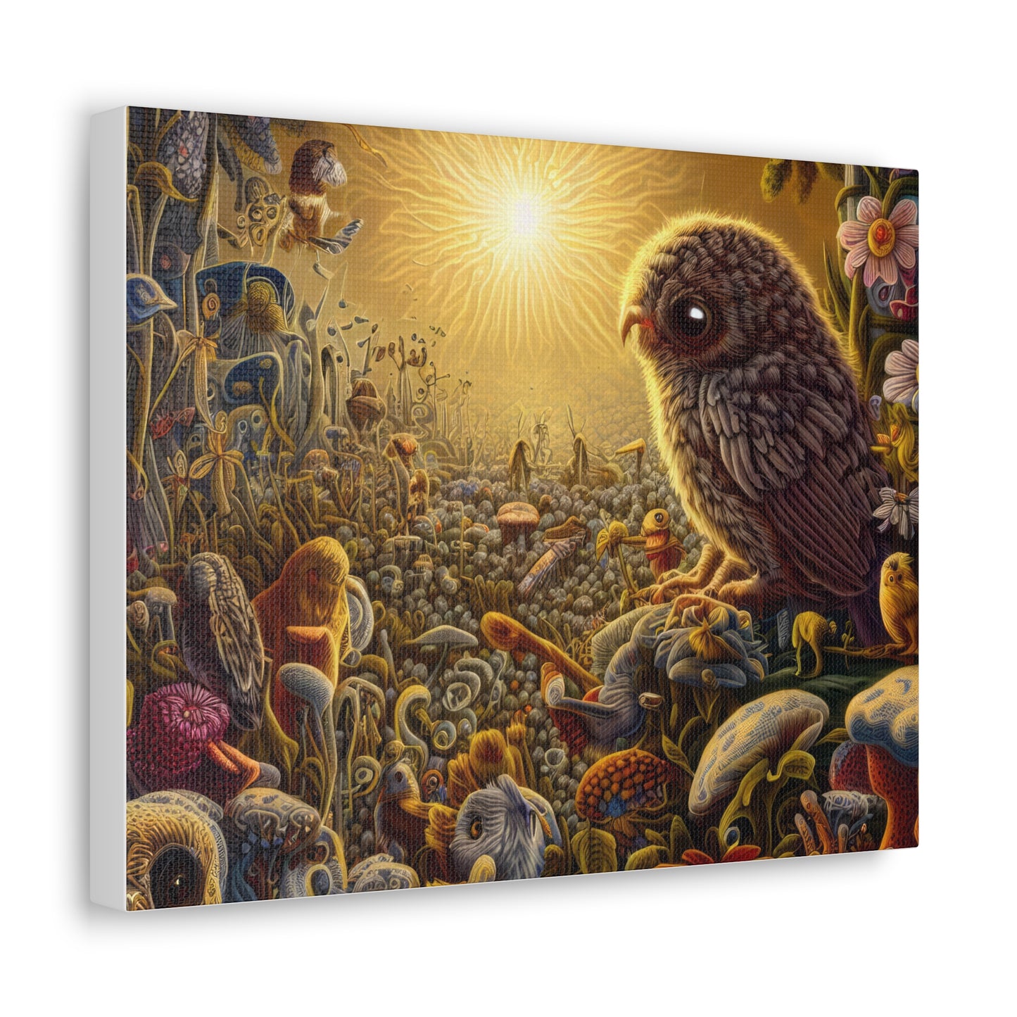 Virginia Owl - Canvas Wall Art