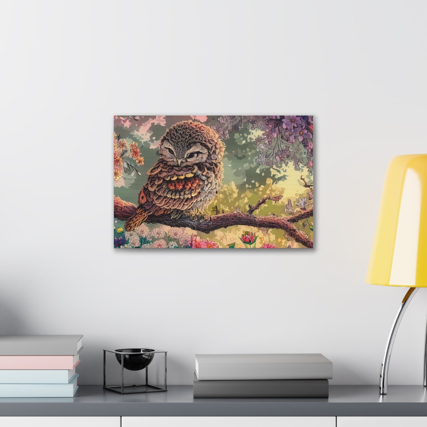 Oregon Owl - Canvas Wall Art