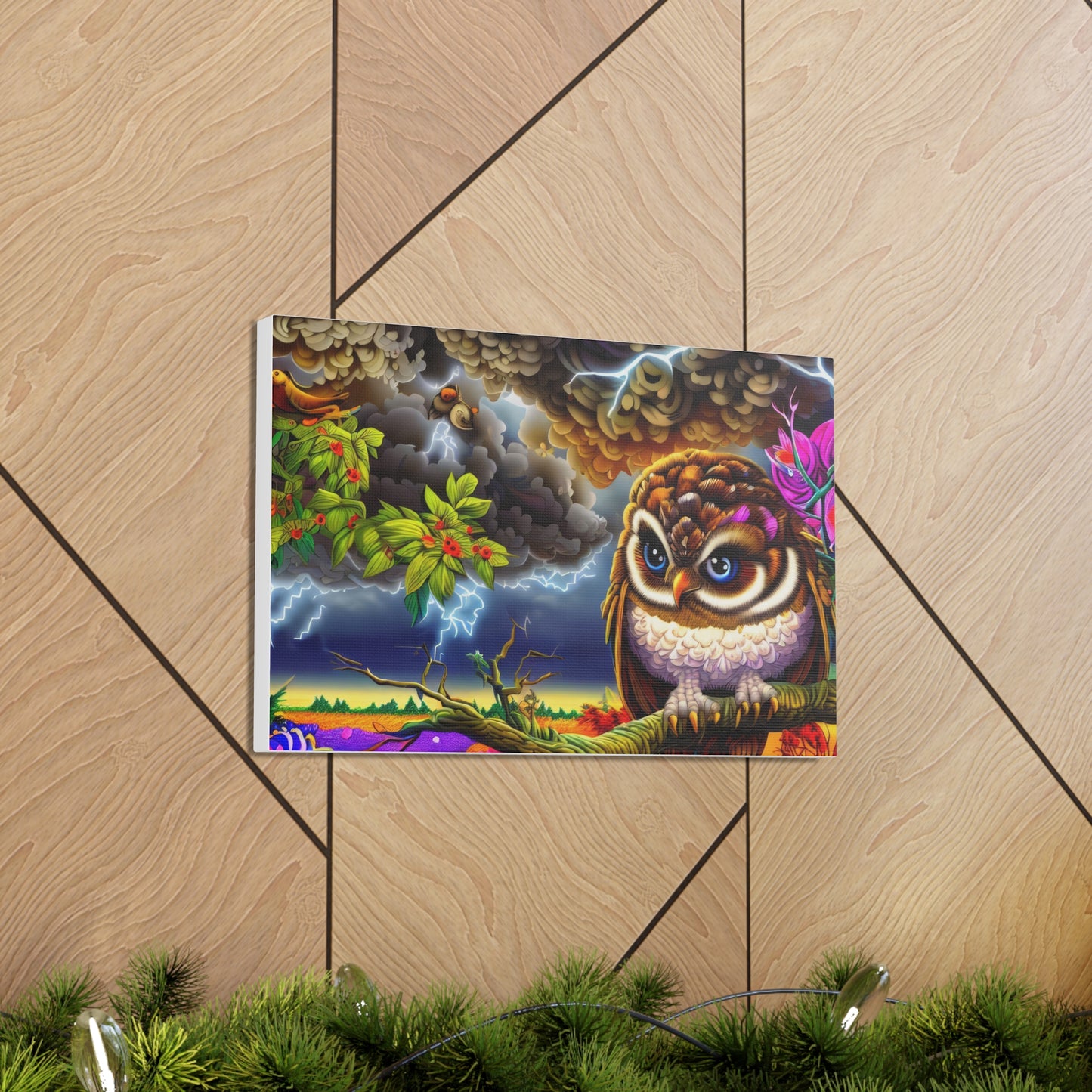 Louisiana Owl - Canvas Wall Art