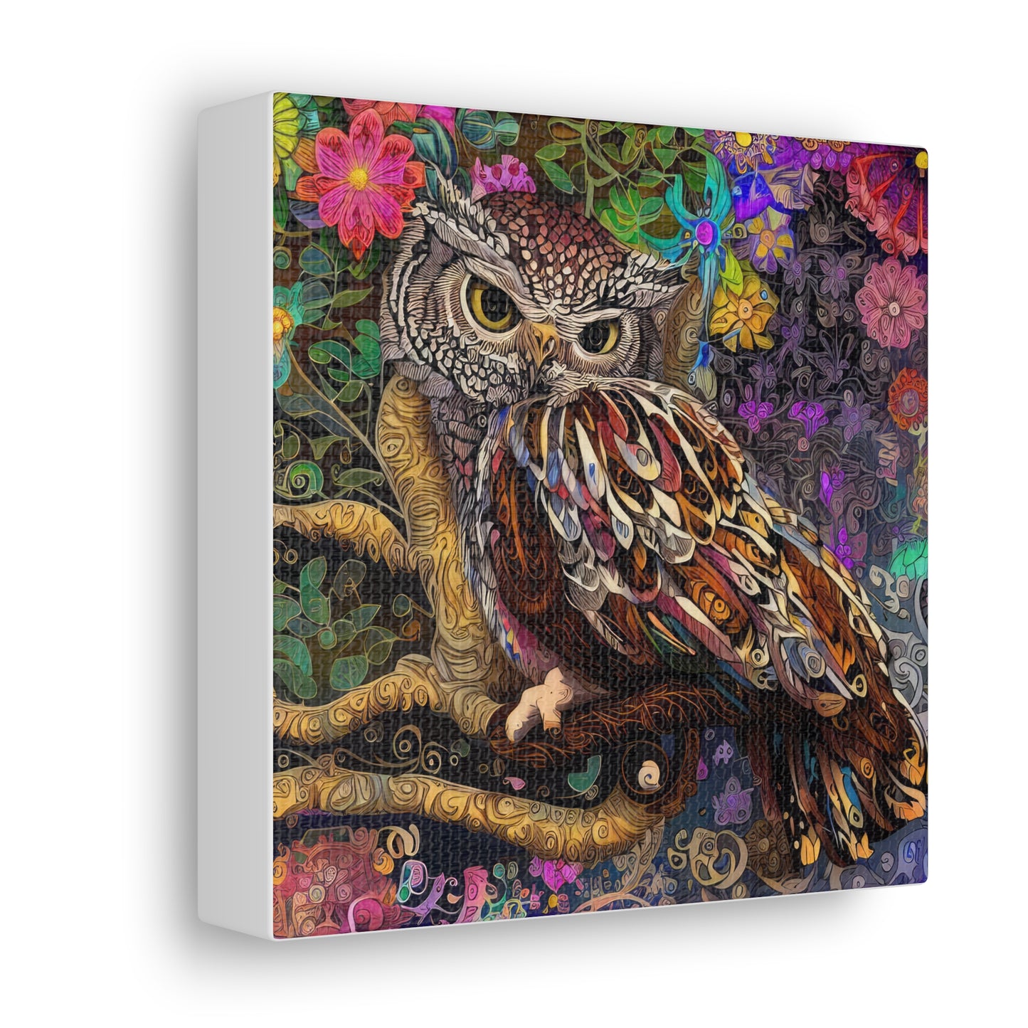 Alaska Owl  - Canvas Wall Art