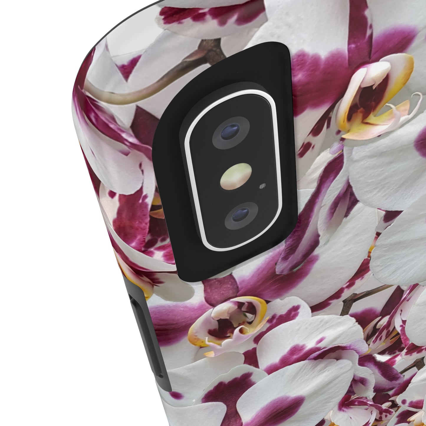 White Moth Orchid Tough Phone Case
