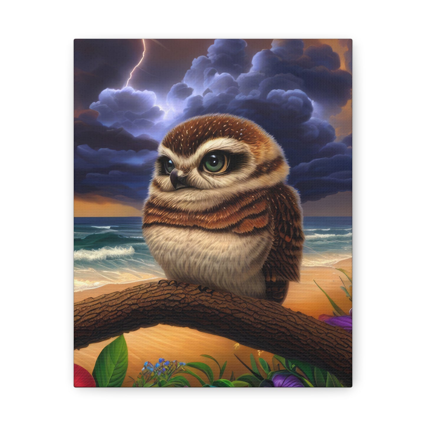 Florida Owl  - Canvas Wall Art