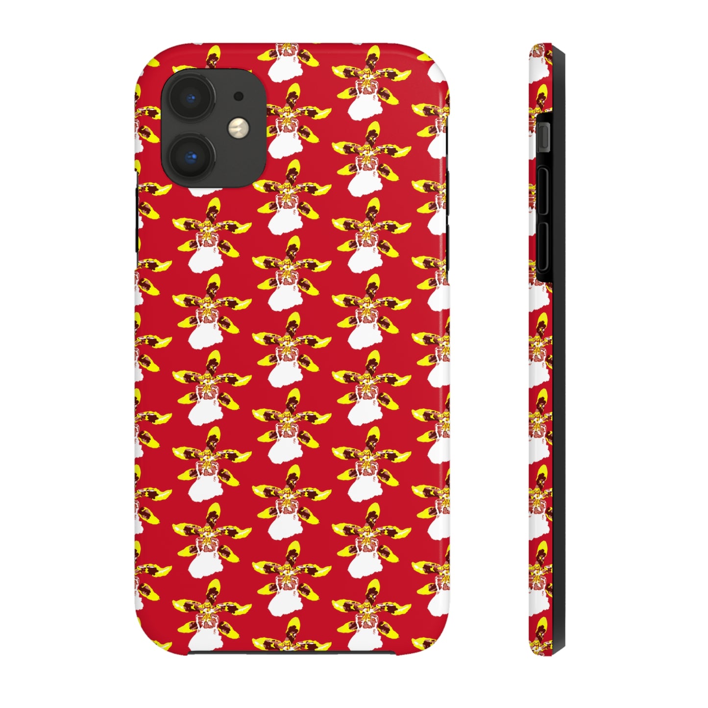 Tiger Orchid Red Tough Phone Case