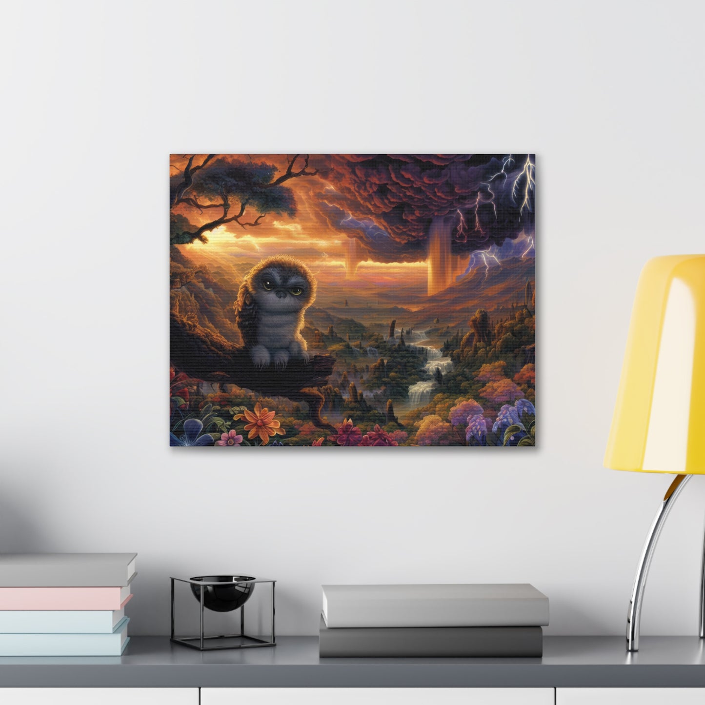 Georgia Owl  - Canvas Wall Art