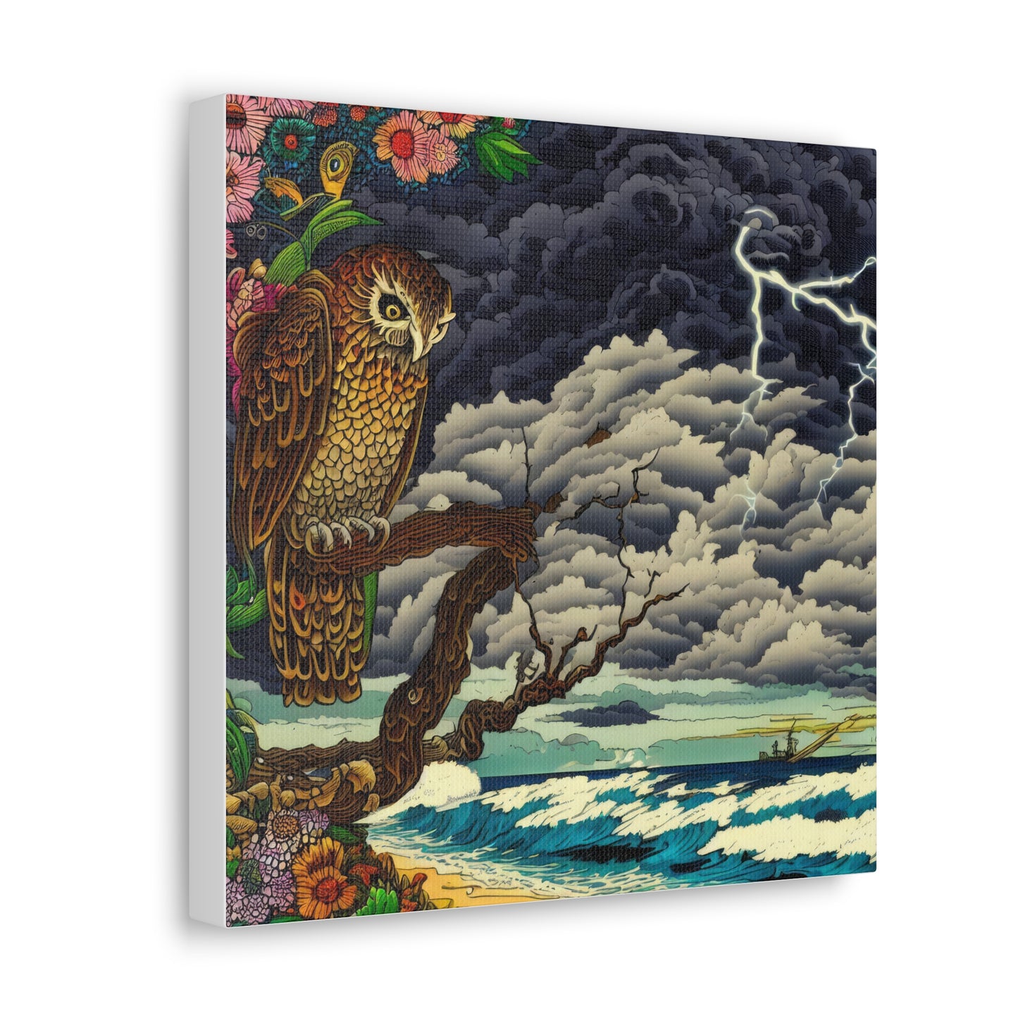 Colorado Owl - Canvas Wall Art