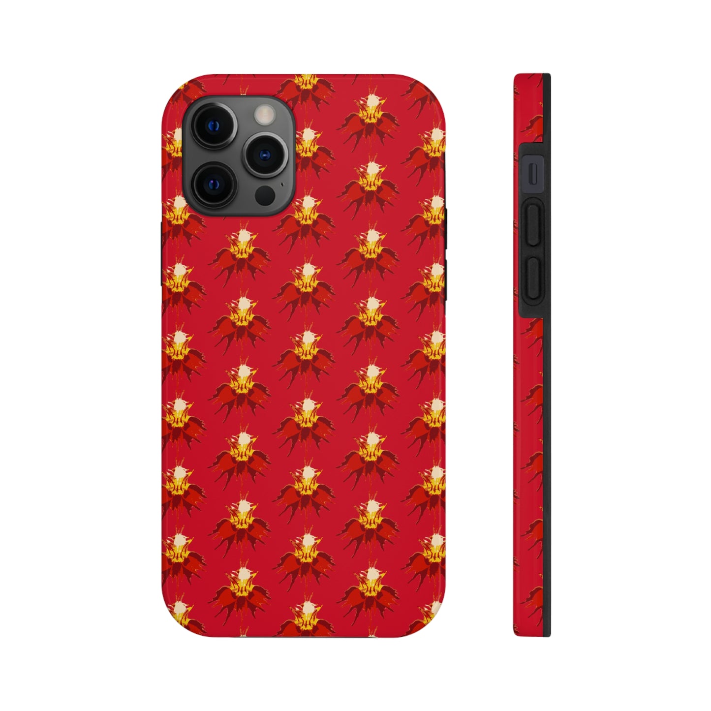 Orchid Sepal Red Tough Phone Case