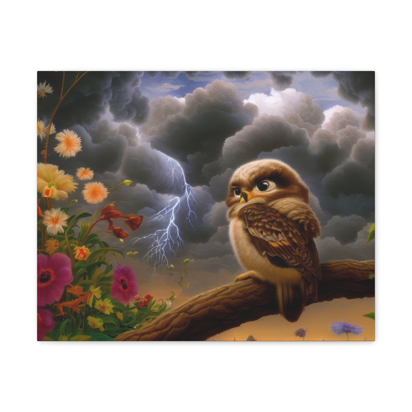 Maryland Owl - Canvas Wall Art