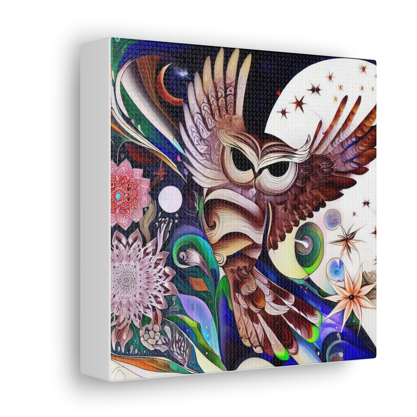 Texas Owl - Canvas Wall Art