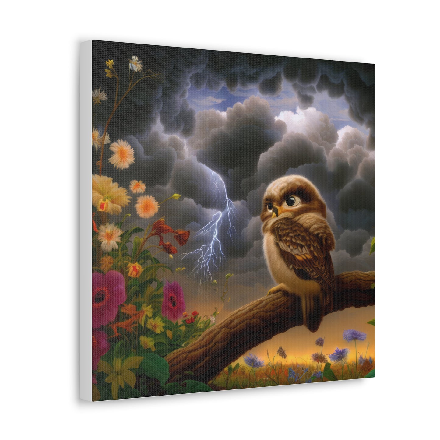 Maryland Owl - Canvas Wall Art