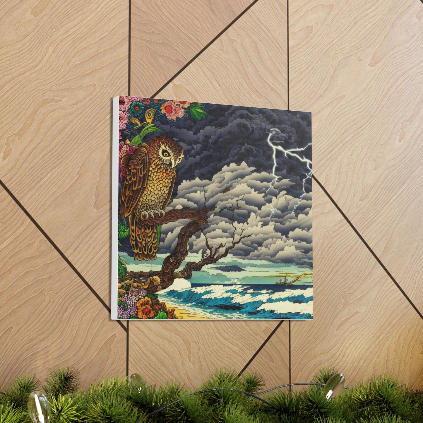 Colorado Owl - Canvas Wall Art