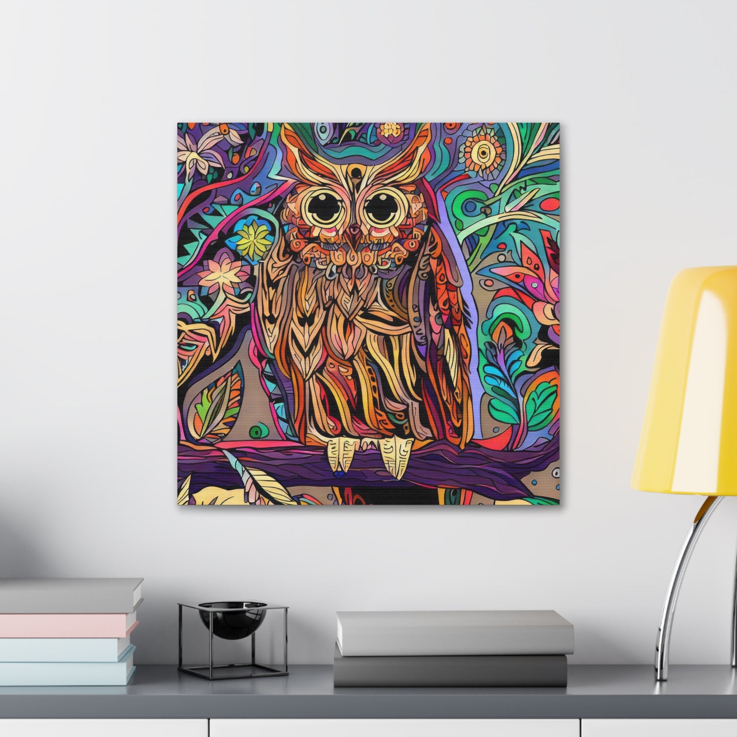 Nevada Owl  - Canvas Wall Art