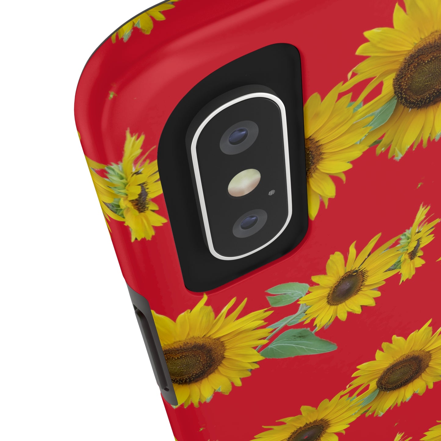 Sunflower Cluster RedTough Phone Case