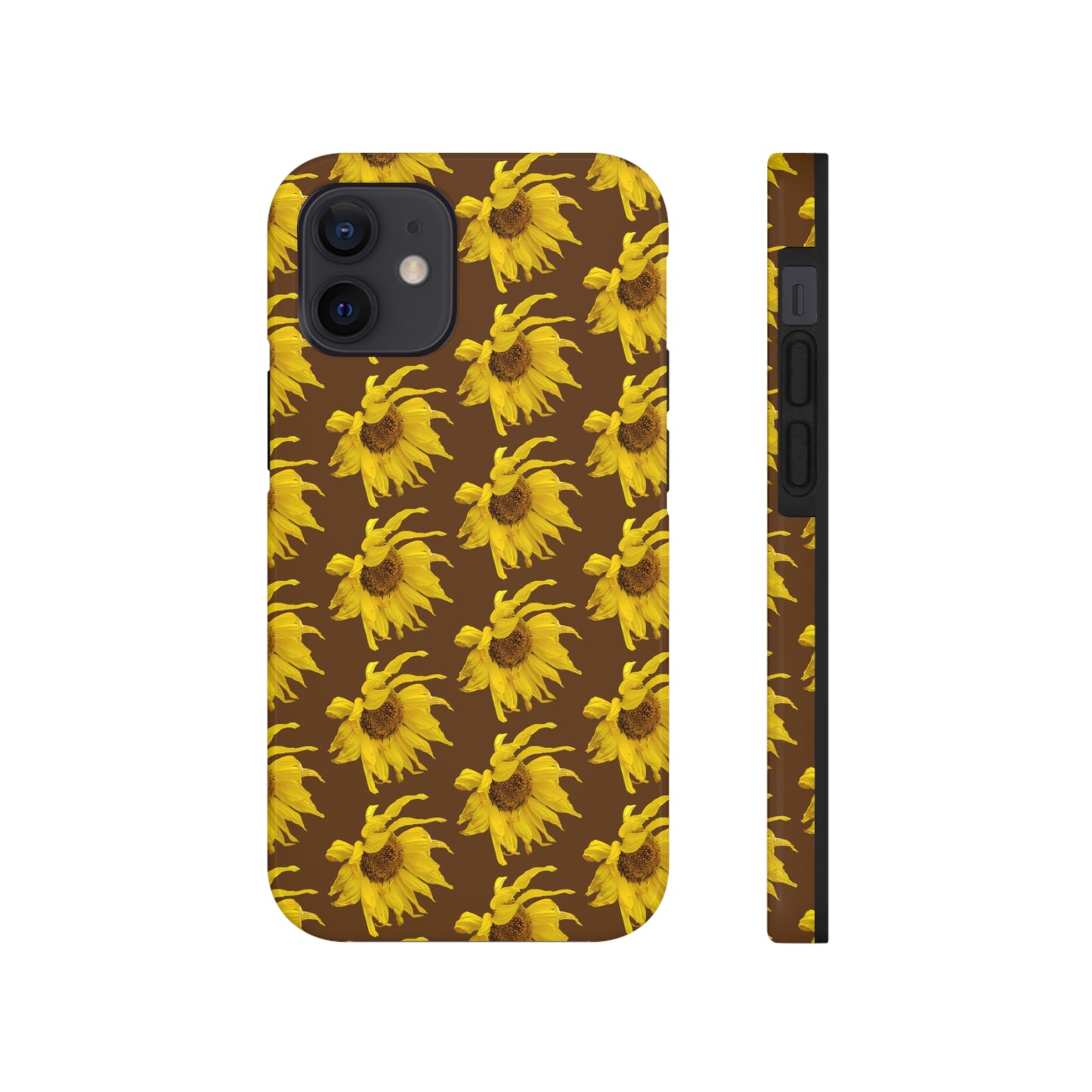 Fall Sunflower Brown Tough Phone Case