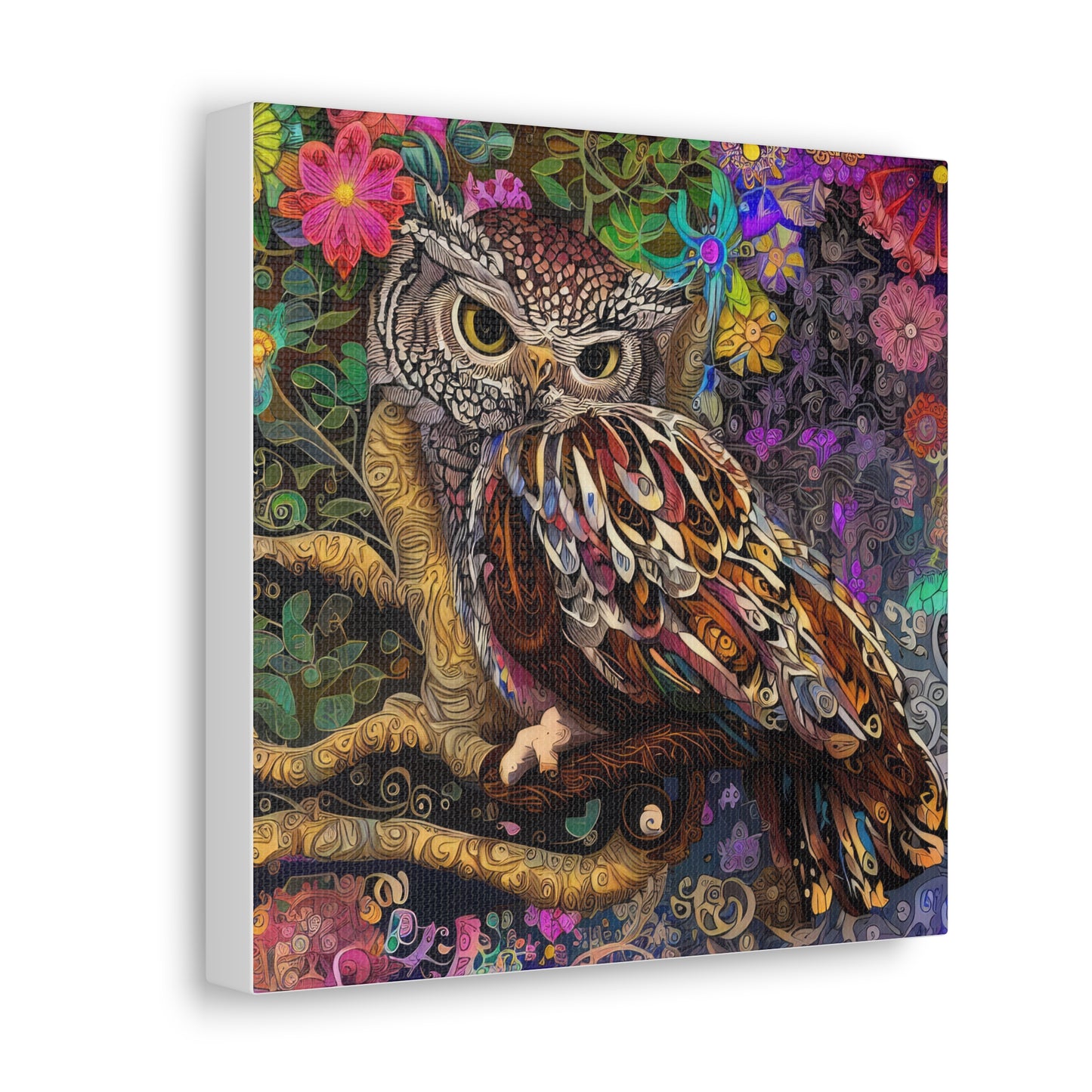 Alaska Owl  - Canvas Wall Art