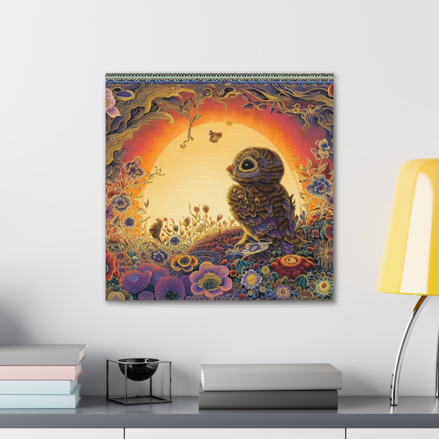 New York Owl - Canvas Wall Art