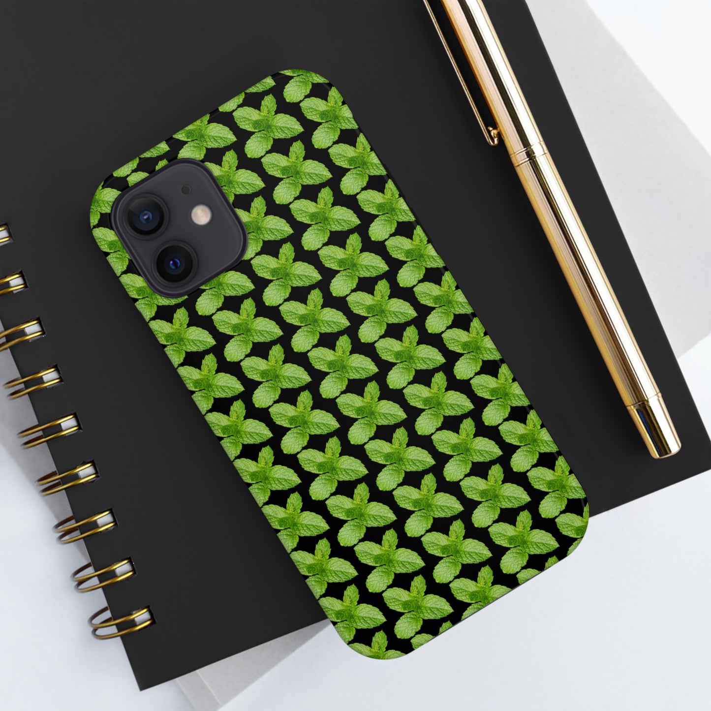 Mint Black Tough Phone Case