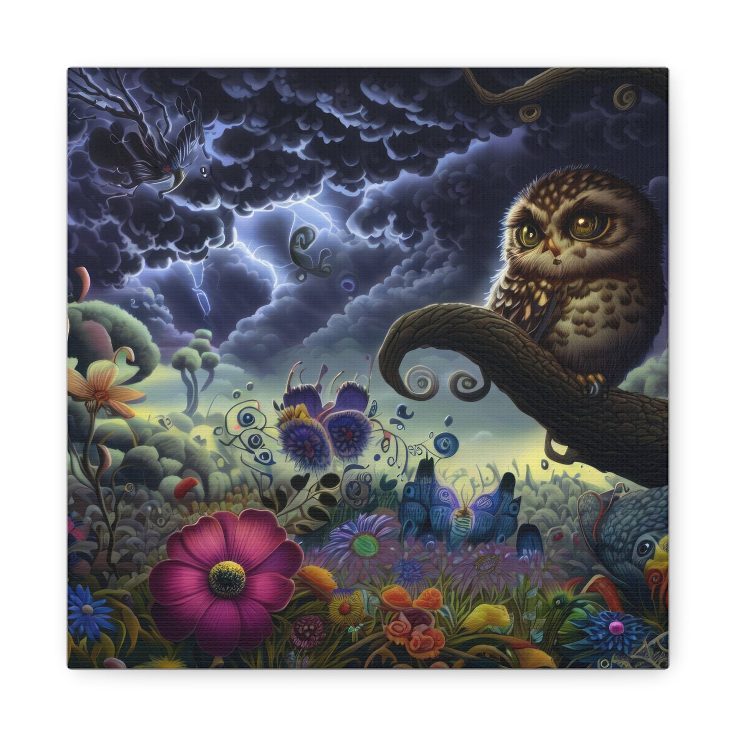 Adonis Owl - Canvas Wall Art