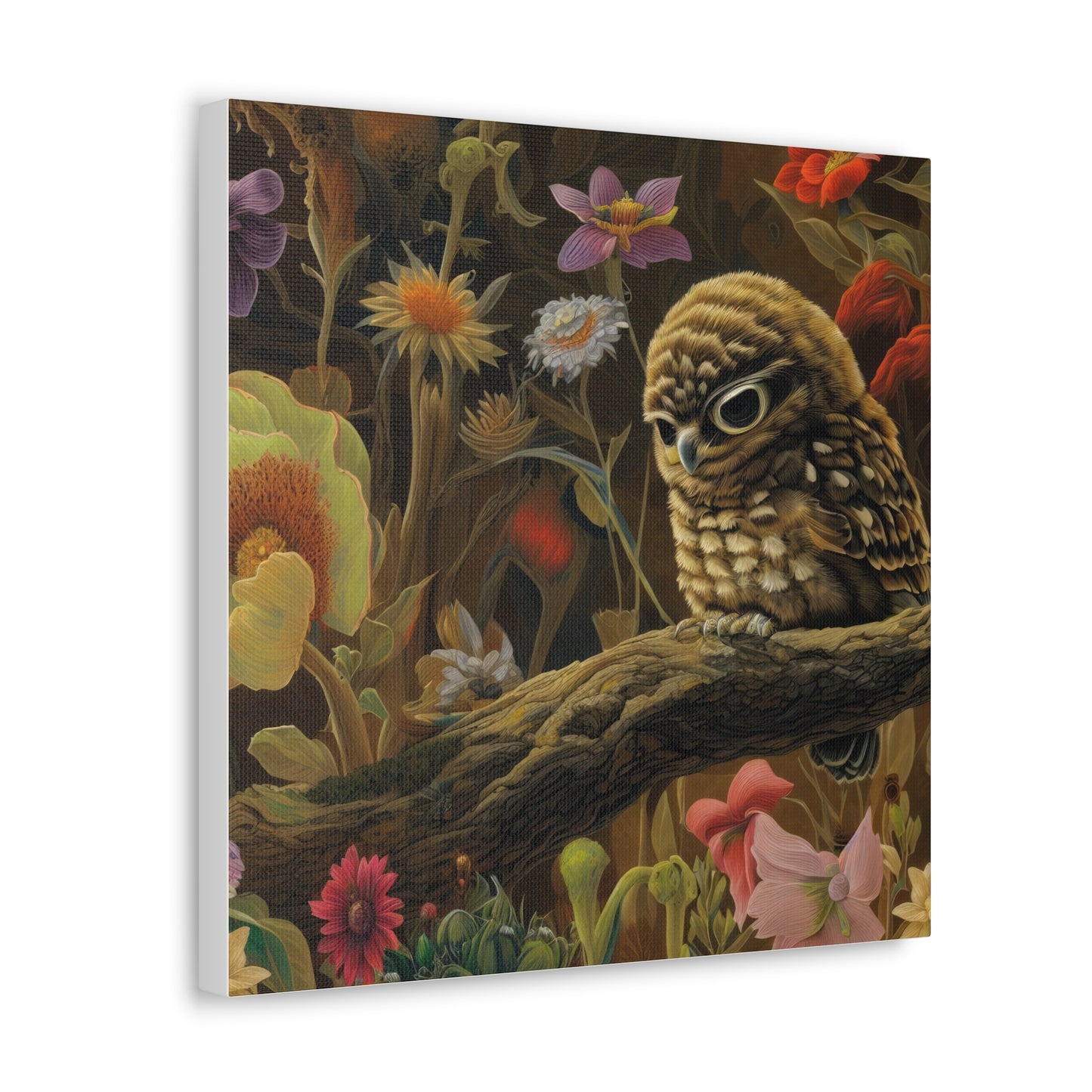 Maine Owl - Canvas Wall Art