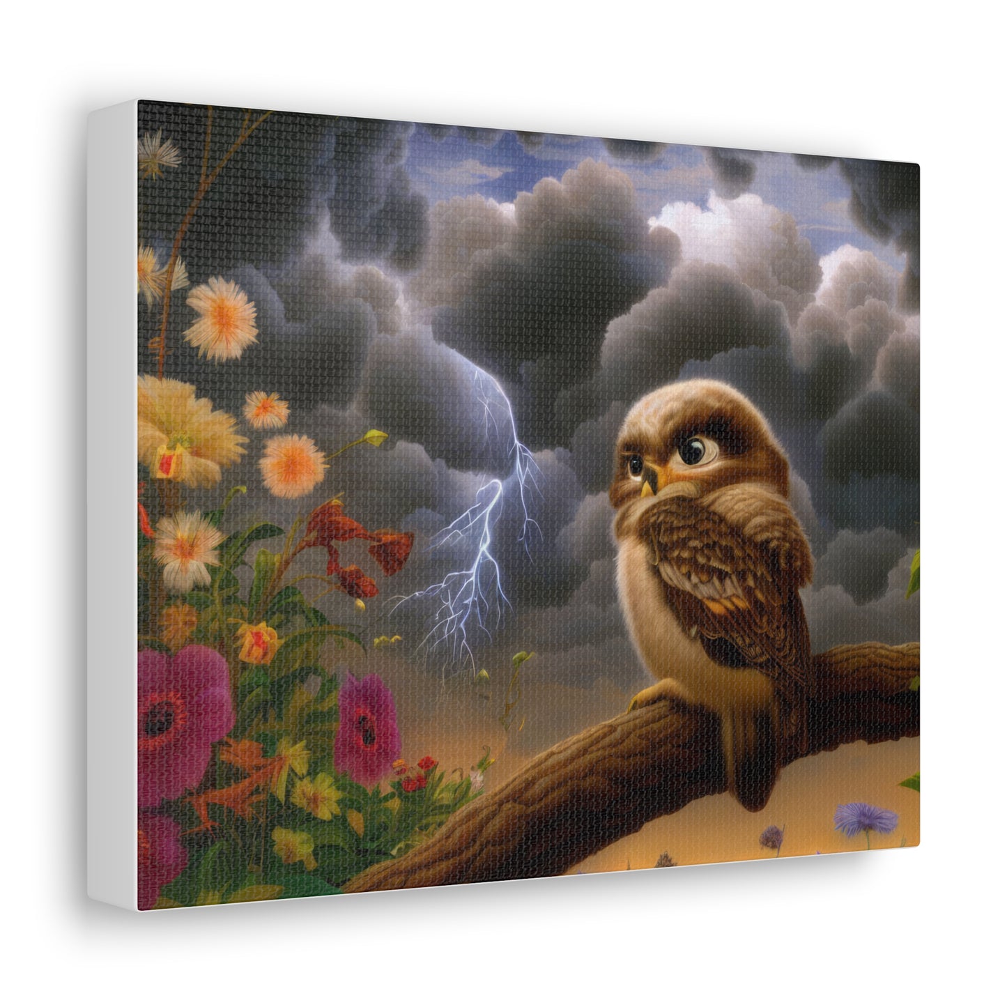 Maryland Owl - Canvas Wall Art