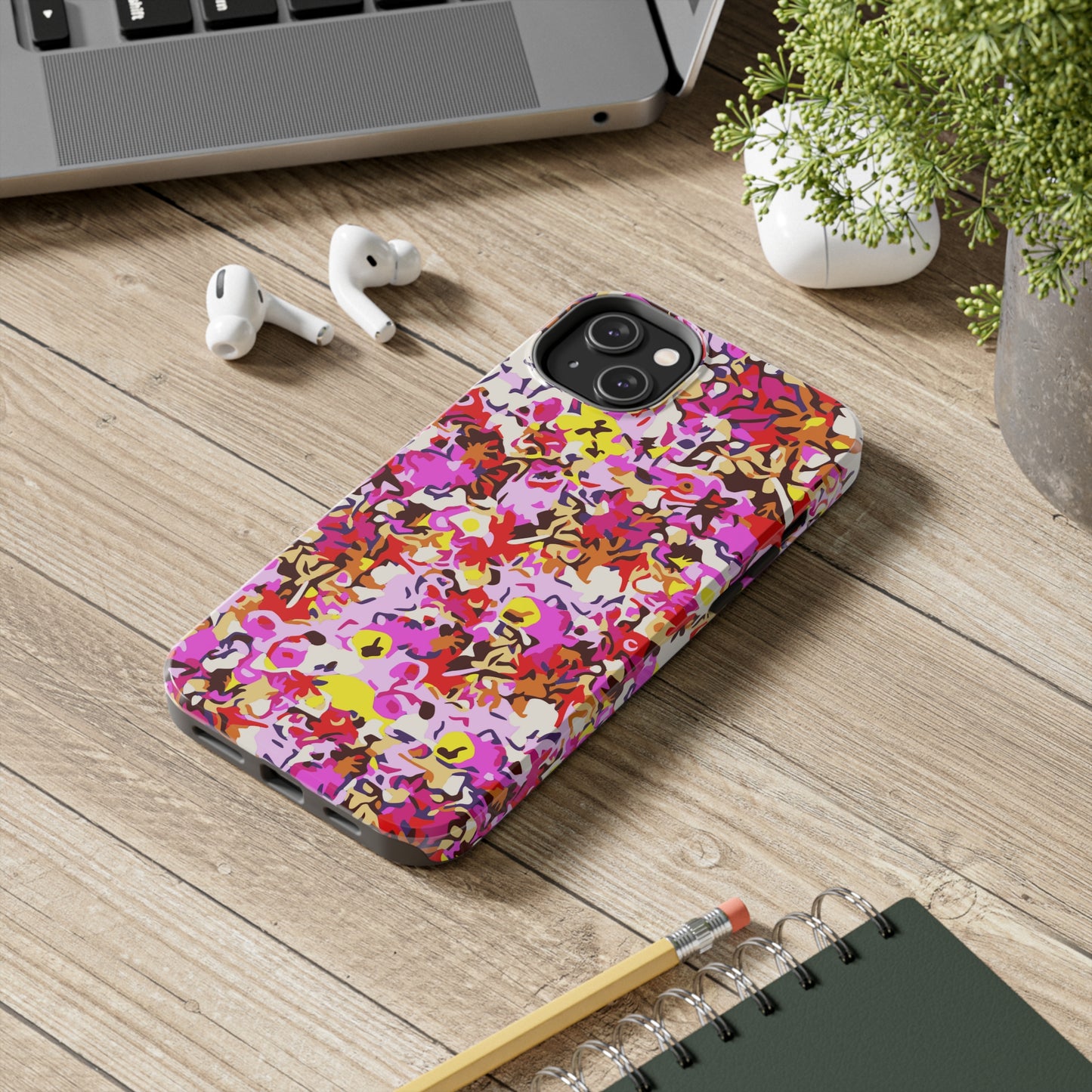 Floral Inspired Tough Phone Case