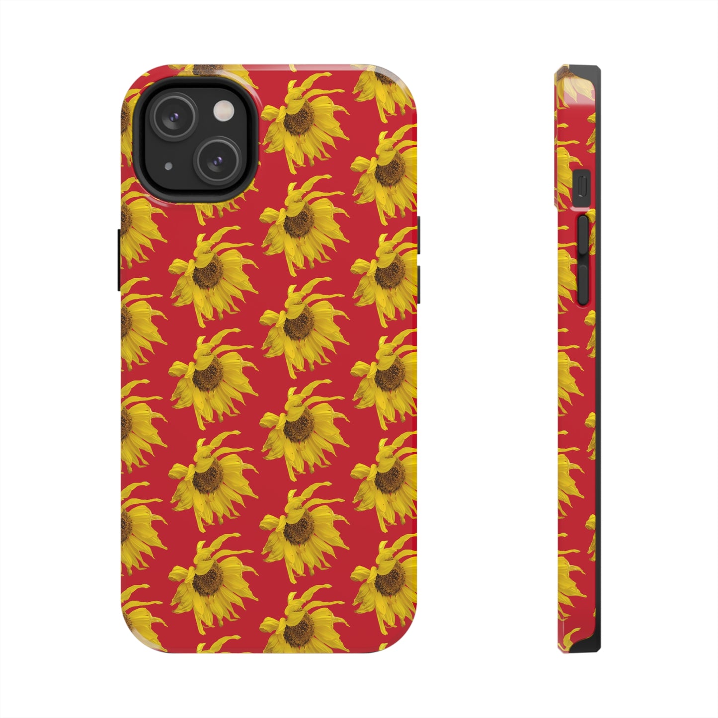 Fall Sunflower Red Tough Phone Case