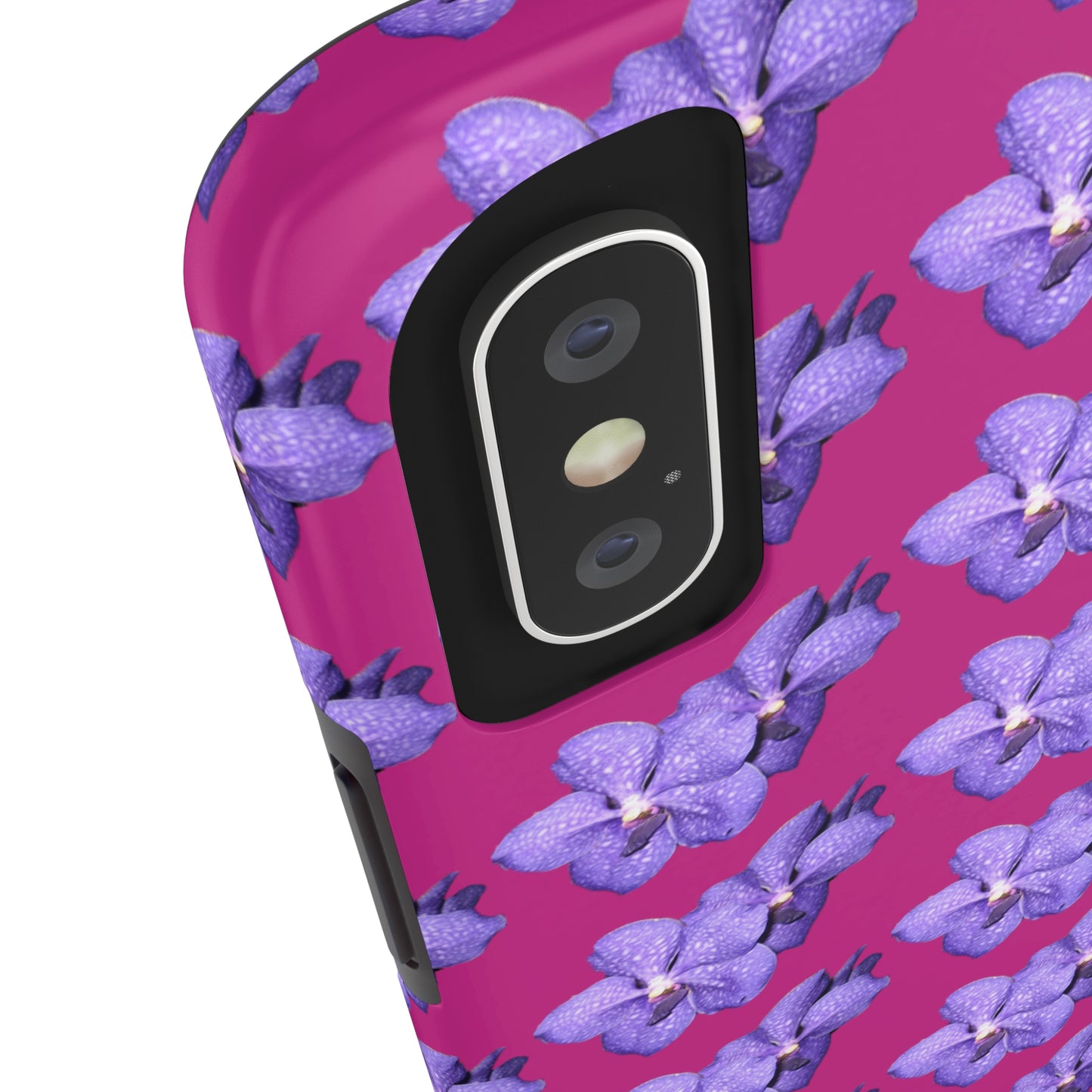 Blue Orchid Pink Tough Phone Case