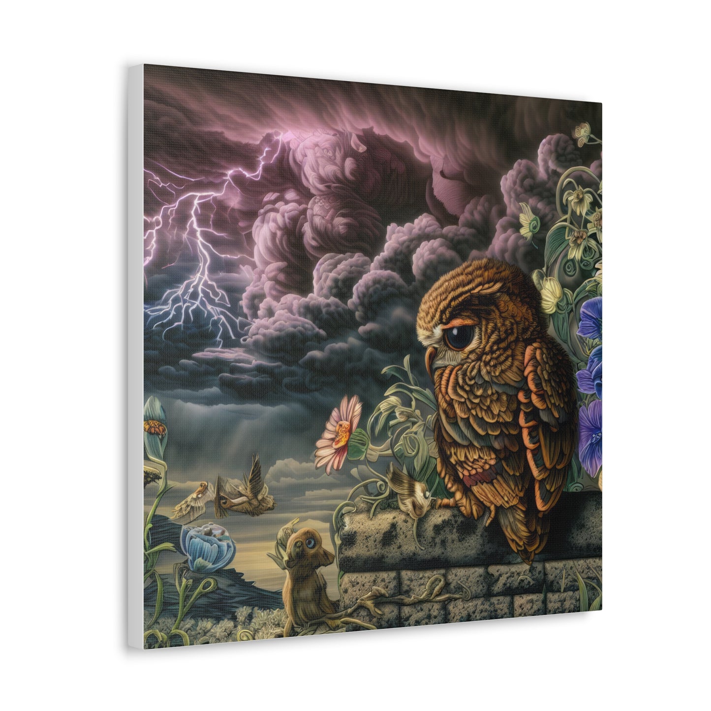 Kentucky Owl - Canvas Wall Art