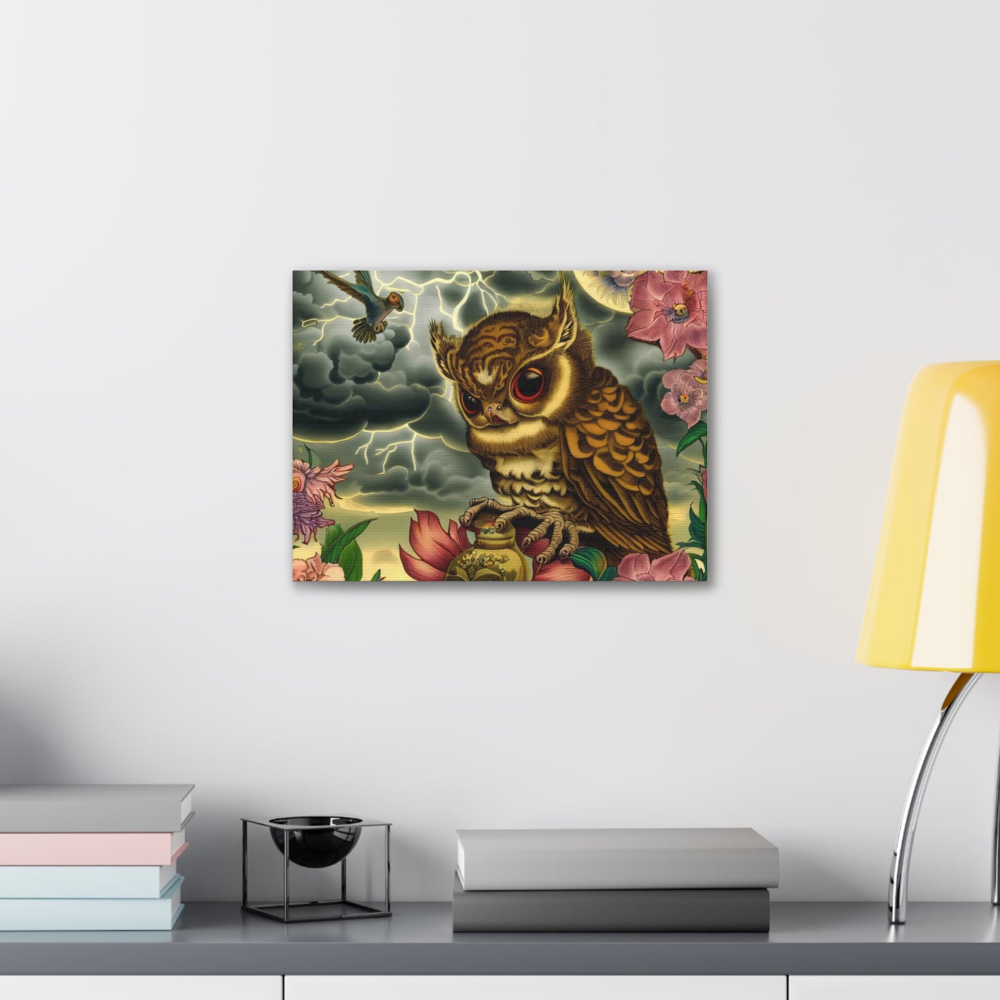 Indiana Owl - Canvas Wall Art