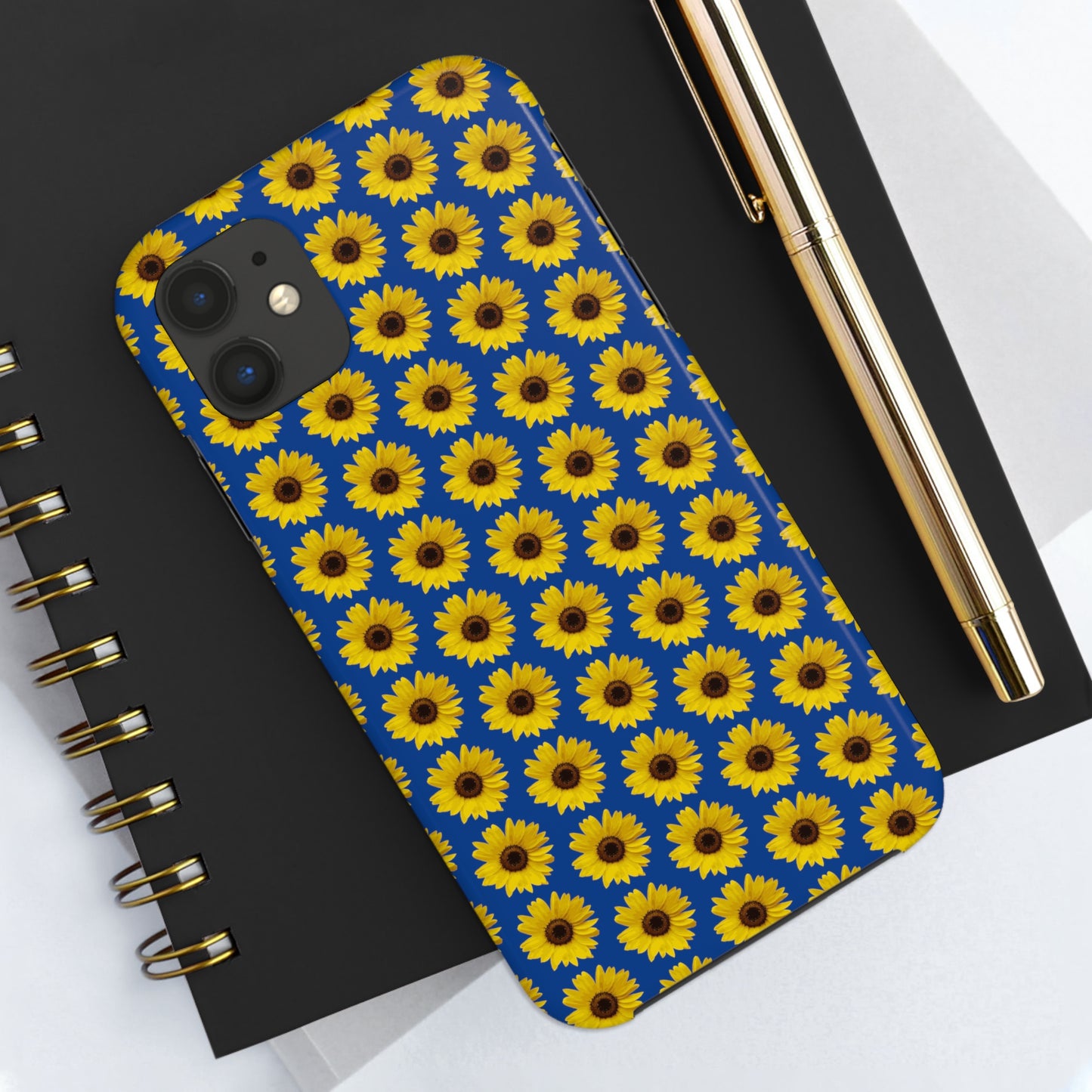 Sunflower Blue Tough Phone Case