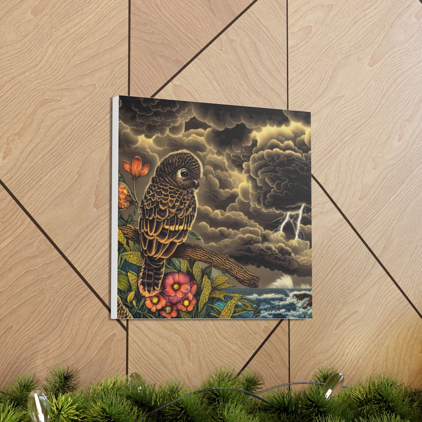 Alabama Owl - Canvas Wall Art