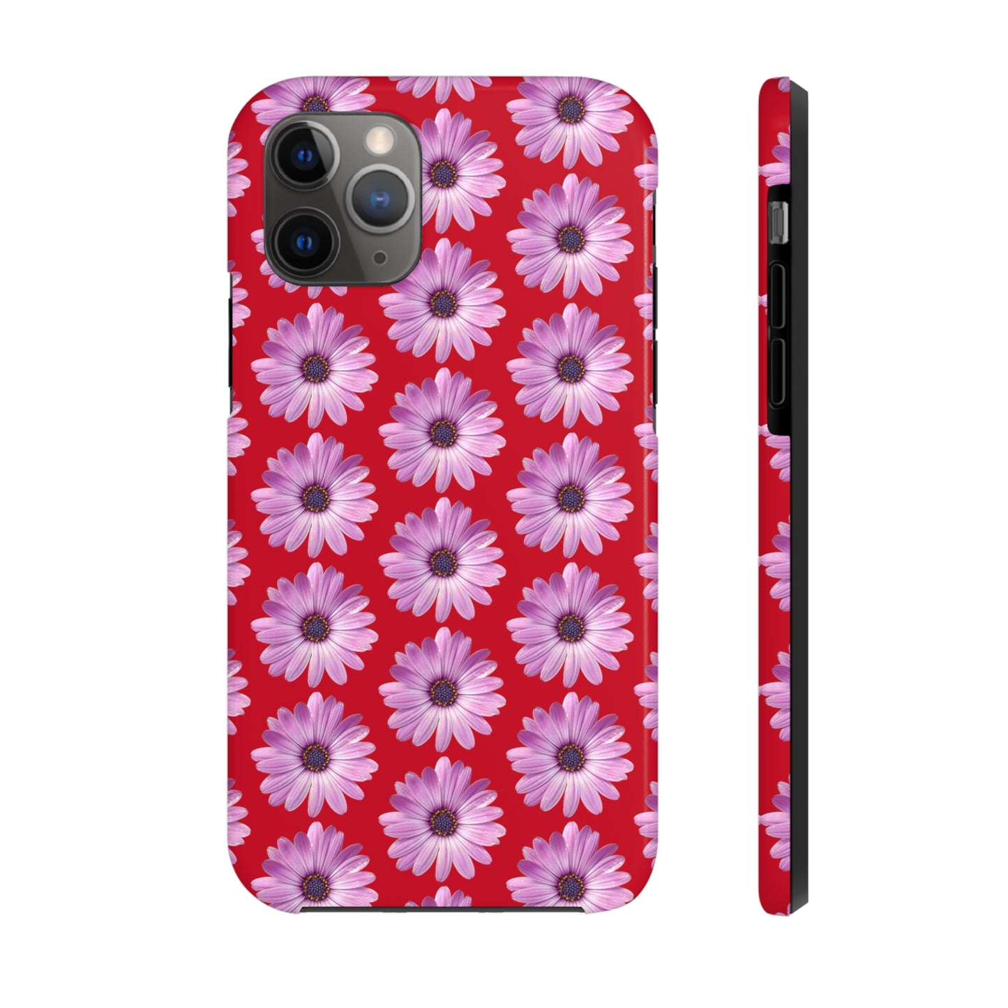 African Daisy Red Tough Phone Case
