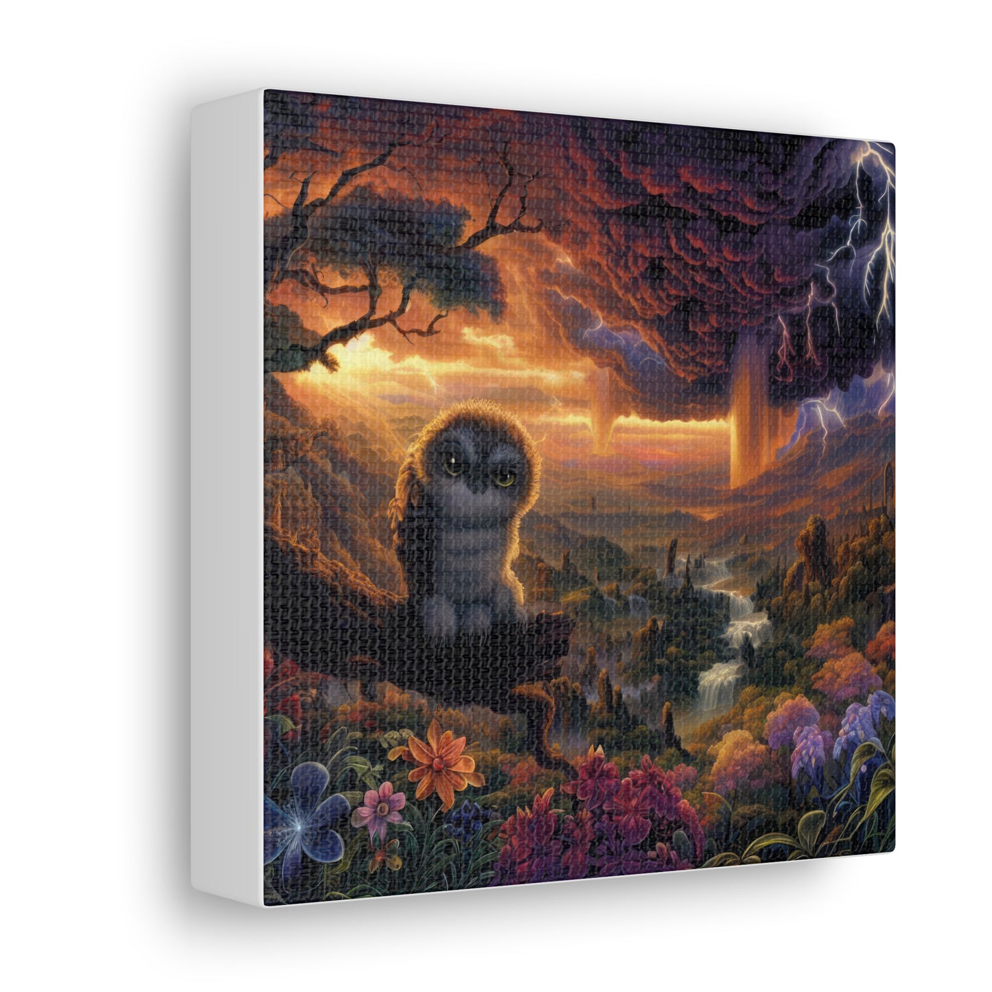 Georgia Owl  - Canvas Wall Art