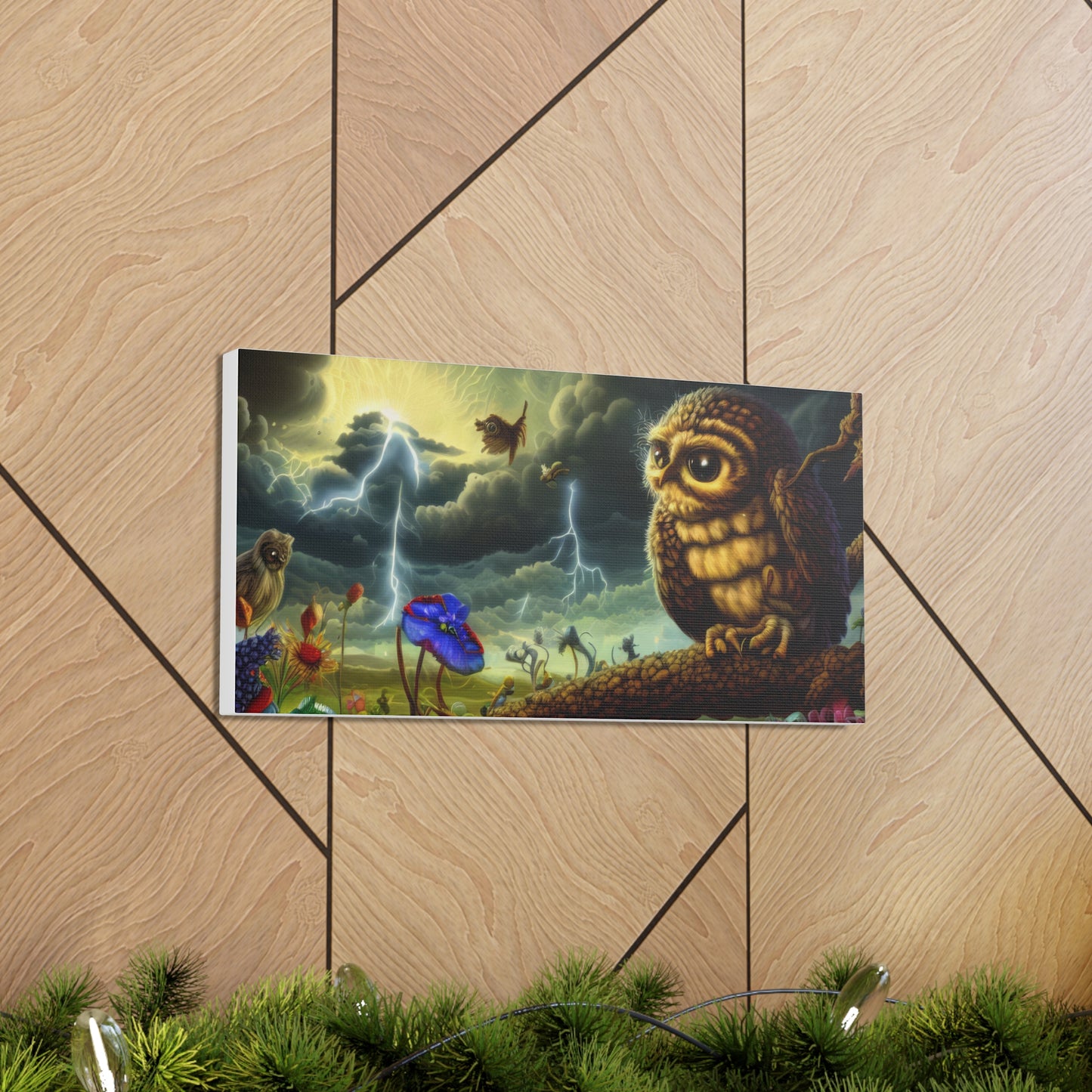 Vermont Owl - Canvas Wall Art