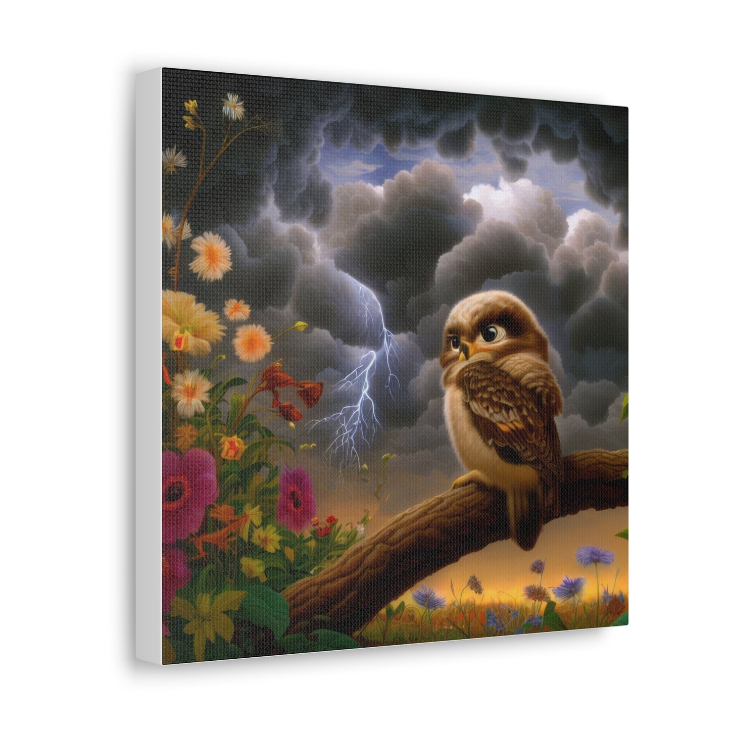 Maryland Owl - Canvas Wall Art