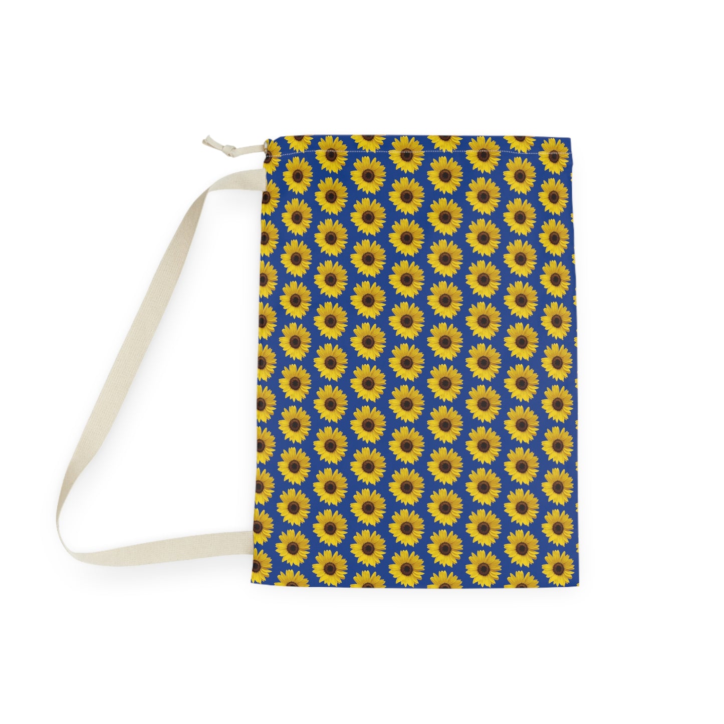 Sunflower Blue Laundry Bag