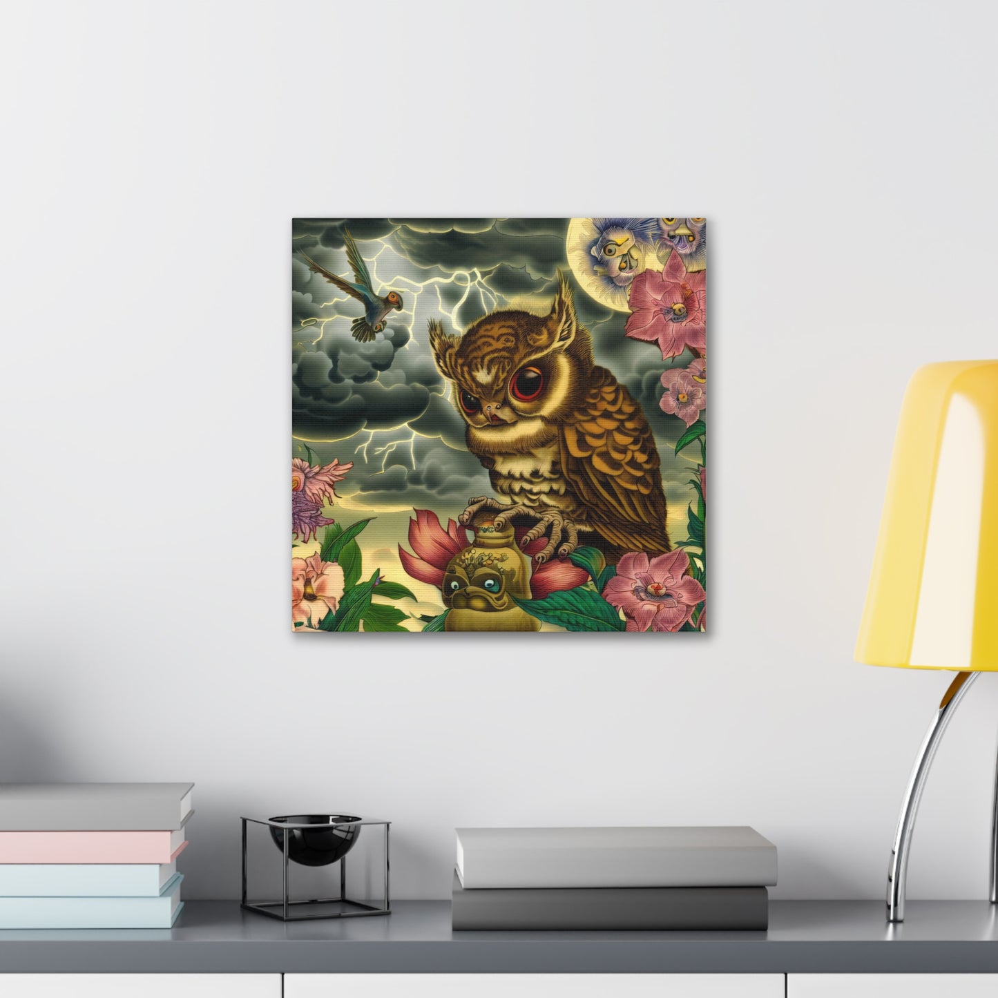 Indiana Owl - Canvas Wall Art