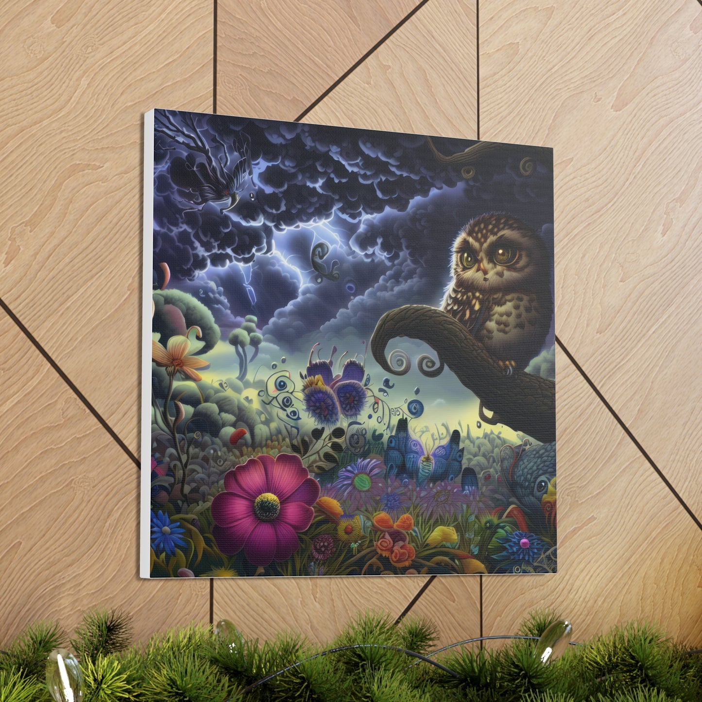 Adonis Owl - Canvas Wall Art